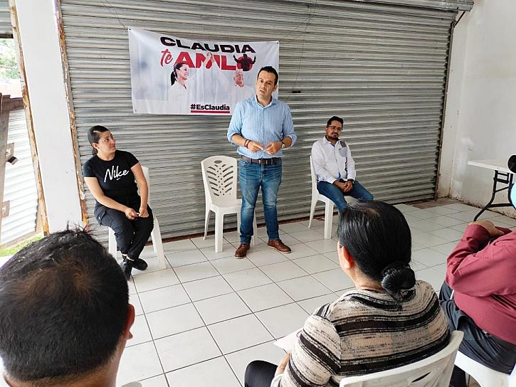CLAUDIA, COMPROMETIDA CON EL CAMBIO VERDADERO: ULISES MEJÍA
