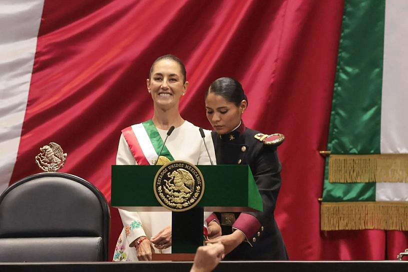 CLAUDIA SHEINBAUM ASUME EL MANDO COMO PRIMERA PRESIDENTA DE MÉXICO