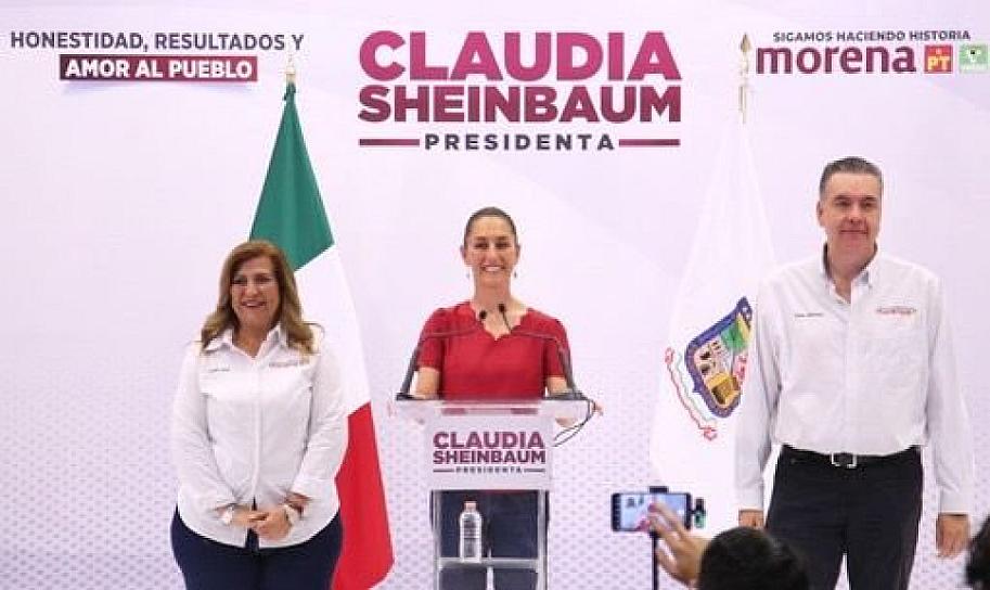 CLAUDIA SHEINBAUM REITERA ATENCIÓN A LA INSEGURIDAD