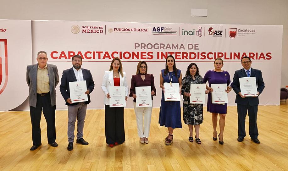 CLAUSURA GOBIERNO DE ZACATECAS PROGRAMA DE CAPACITACIONES INTERDISCIPLINARIAS