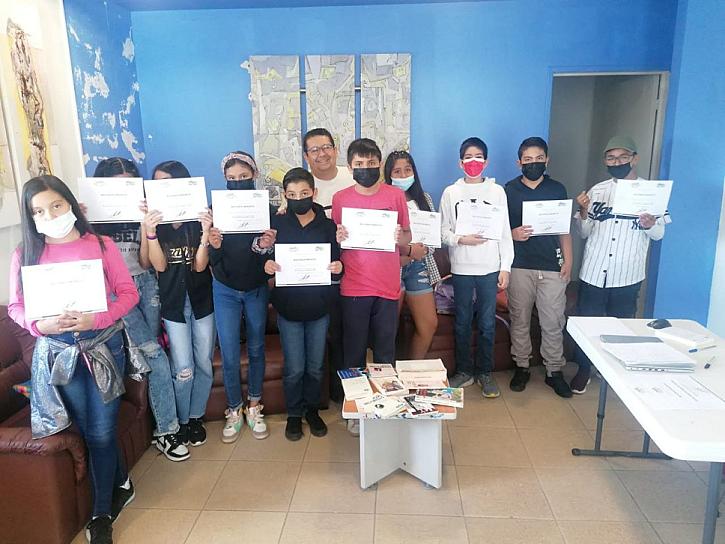 CLAUSURAN CURSOS DE MIS VACACIONES EN LA BIBLIOTECA EN FRESNILLO