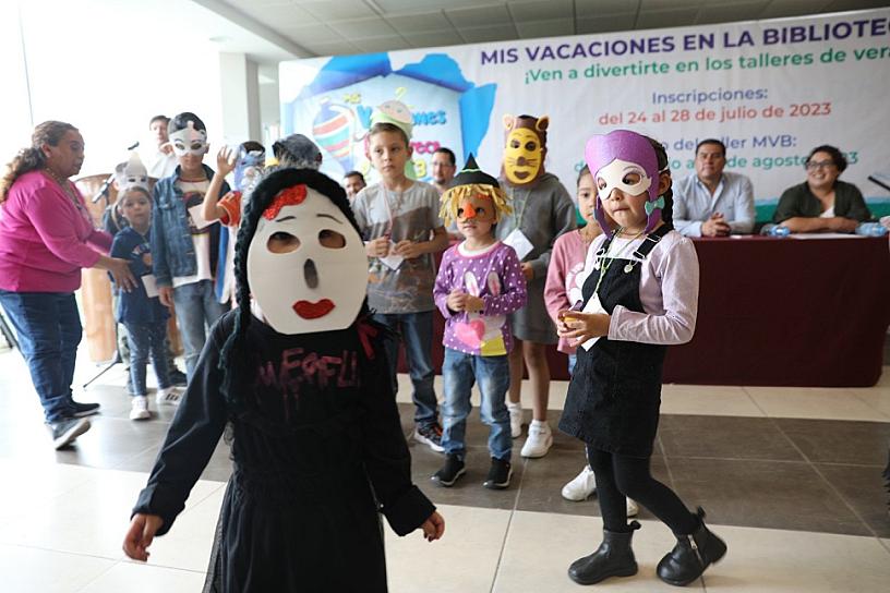CLAUSURAN CURSOS DE MIS VACACIONES EN LA BIBLIOTECA 
