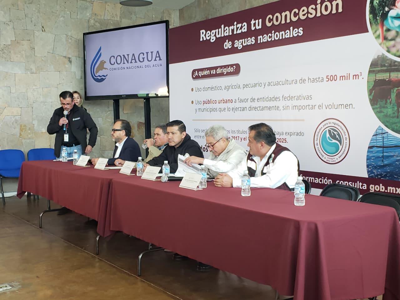 ENTREGA CONAGUA 45 CONCESIONES DE AGUA A PRODUCTORES EN ZACATECAS
