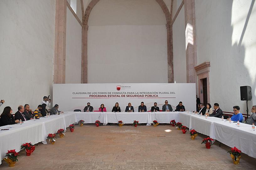 CLAUSURAN FOROS DE CONSULTA PARA LA INTEGRACIÓN DE SEGURIDAD PÚBLICA