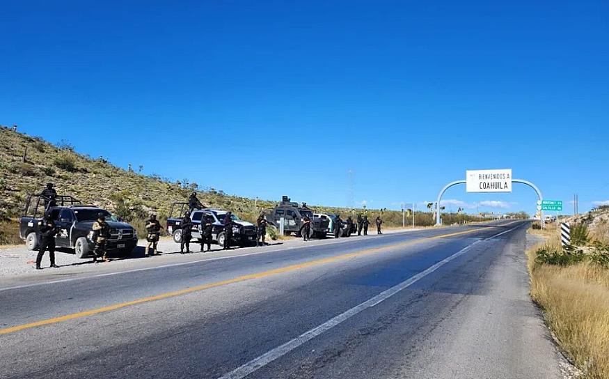 COAHUILA REFUERZA SEGURIDAD EN ZONA LIMÍTROFE CON ZACATECAS