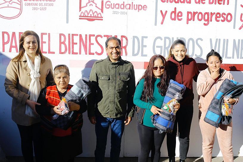 ‘COBIJAN’ A MÁS DE 3 MIL FAMILIAS GUADALUPENSES 