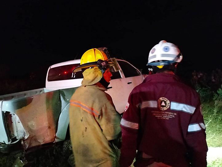 COBRA UNA VIDA VOLCADURA EN CARRETERA 171 