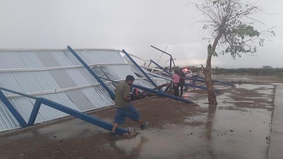 COLAPSA DOMO DEL CAMPO LIVERPOOL EN RÍO GRANDE