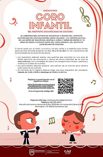 COMIENZA AUDICIÓN PARA INTEGRAR CORO INFANTIL DEL IZC