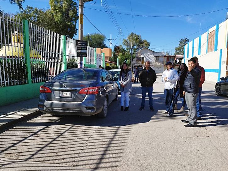 COMIENZA CONSTRUCCIÓN DE CERCO PERIMETRAL EN JARDÍN DE NIÑOS "ROSARIO CASTELLANOS"