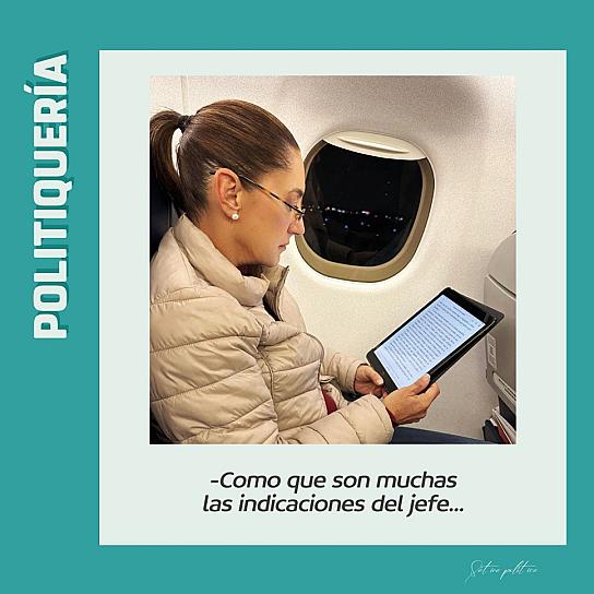 -Como que son muchas las indicaciones del jefe...