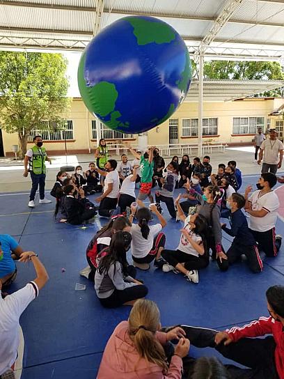 CONCIENTIZA SAMA A 160 NIÑOS DE NORIA DE ÁNGELES Y HUANUSCO SOBRE EL AGUA