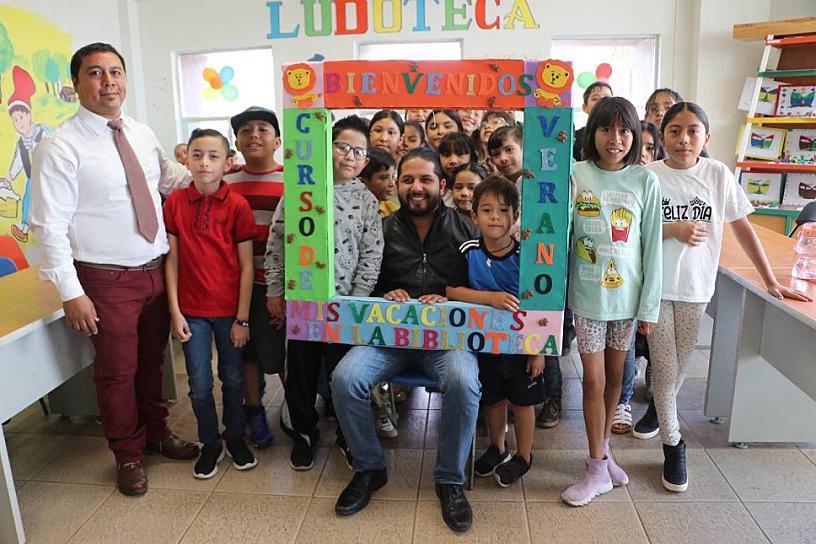CONCLUYE CON ÉXITO CURSO DE VERANO “MIS VACACIONES EN LA BIBLIOTECA” 