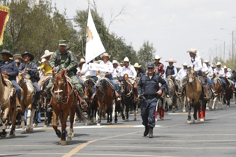 CONCLUYE LA XVII CABALGATA TOMA DE ZACATECAS