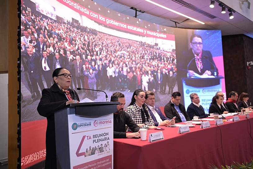 PRIORIZA MORENA ATENCIÓN A MIGRANTES EN PLENARIA LEGISLATIVA NACIONAL