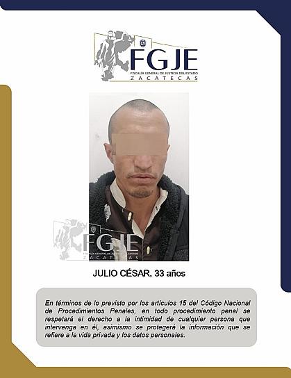 CONDENAN A JULIO CÉSAR POR VIOLAR Y ASESINAR A PEQUEÑA DE 8 MESES 