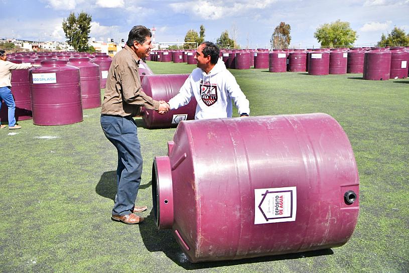 CON EL PROGRAMA AGUA PARA TU FAMILIA SE BENEFICIAN 650 FAMILIAS 