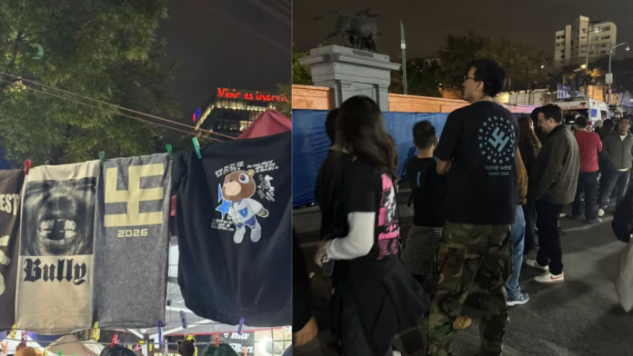 CONDENA EMBAJADA DE ISRAEL VENTA DE MERCANCÍA CON SIMBOLOGÍA NAZI EN CONCIERTO DE KANYE WEST EN MÉXICO