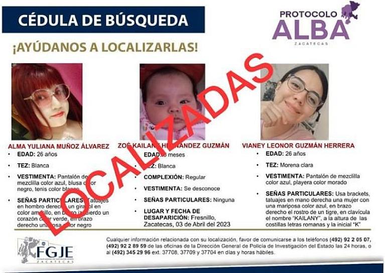 CONFIRMA SEDENA LIBERACIÓN DE TRES MUJERES PRIVADAS DE SU LIBERTAD 