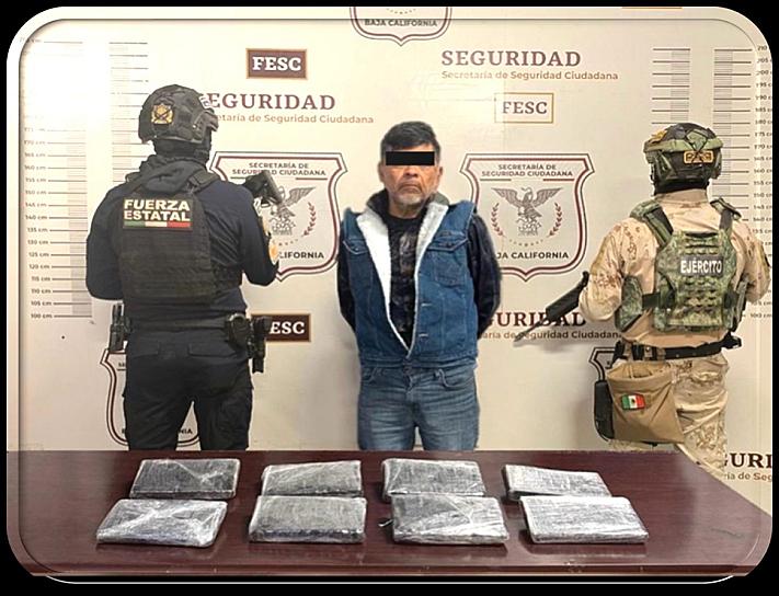 Confiscan armas, drogas y vehículos en la frontera