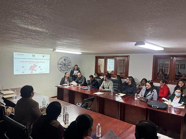Conforman comité de salud en Chalchihuites 