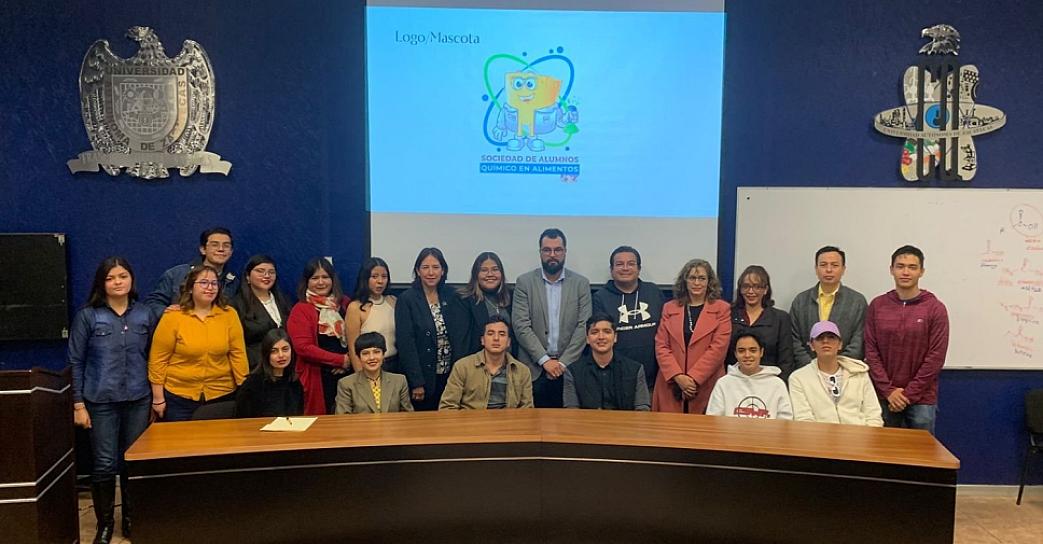 CONFORMAN SOCIEDAD DE ALUMNOS DE QUÍMICO EN ALIMENTOS 