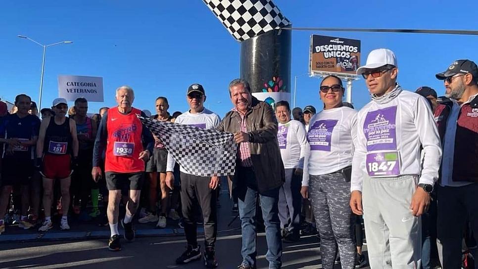 CON GRAN PARTICIPACIÓN SE REALIZA SEGUNDA CARRERA POR LA PAZ Y LA SALUD 