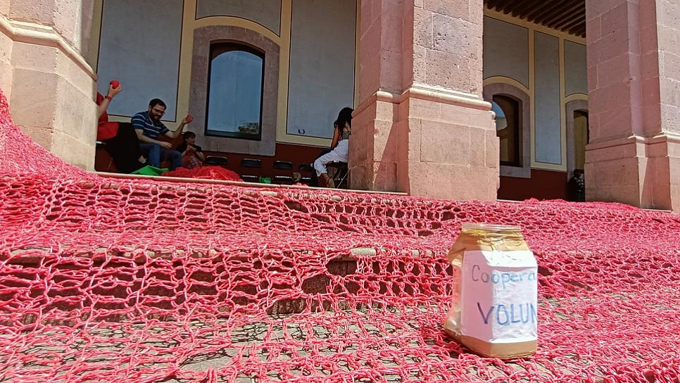 CON INSTALACIÓN CONCIENTIZAN SOBRE MADRES BUSCADORAS Y PERSONAS DESAPARECIDAS 