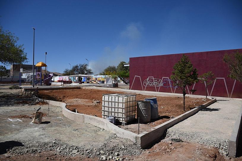 Con inversión de 500 mil pesos, amplían parque en Villas de Guadalupe 