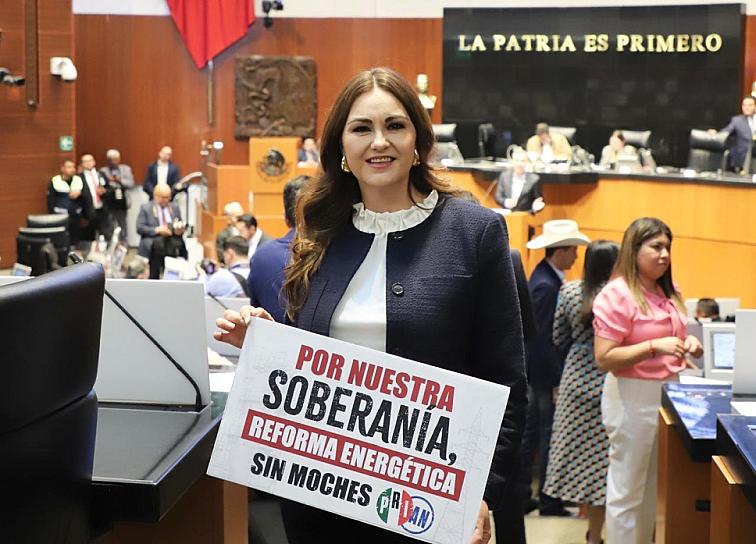 Con la reforma energética, México recupera el control y la soberanía de este sector: Geovanna Bañuelos