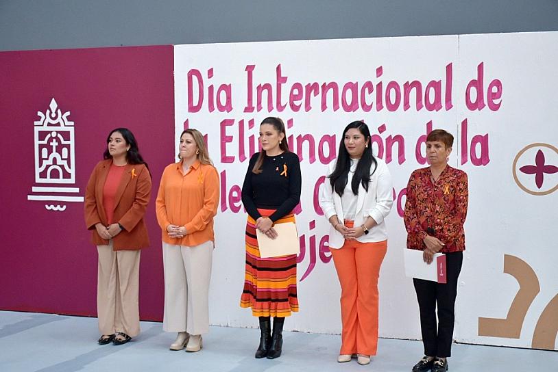 CONMEMORA GUADALUPE EL DÍA INTERNACIONAL DE LA ELIMINACIÓN DE LA VIOLENCIA CONTRA LA MUJER