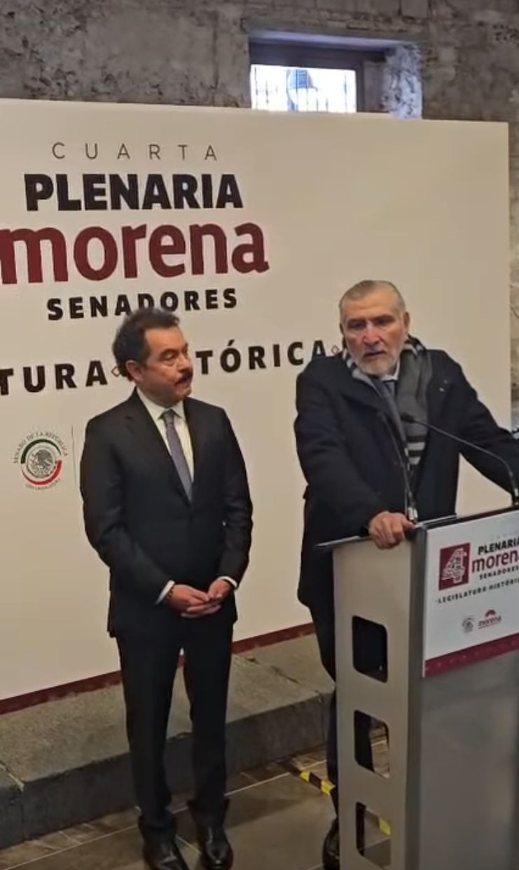 RENUNCIA ADÁN AUGUSTO A COORDINACIÓN DE MORENA EN SENADO