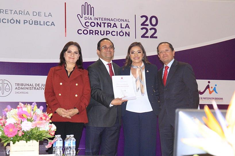CONMEMORAN DÍA INTERNACIONAL CONTRA LA CORRUPCIÓN