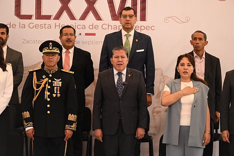CONMEMORAN EL 177 ANIVERSARIO DE LA GESTA HEROICA DE CHAPULTEPEC
