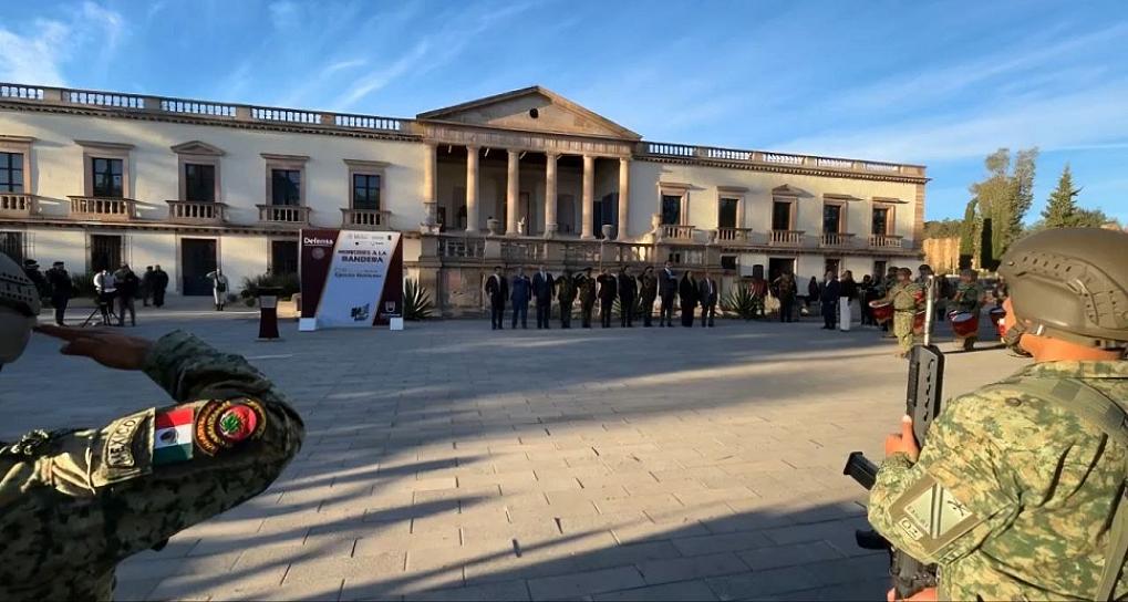 Conmemoran el Día del Ejército Mexicano en Fresnillo