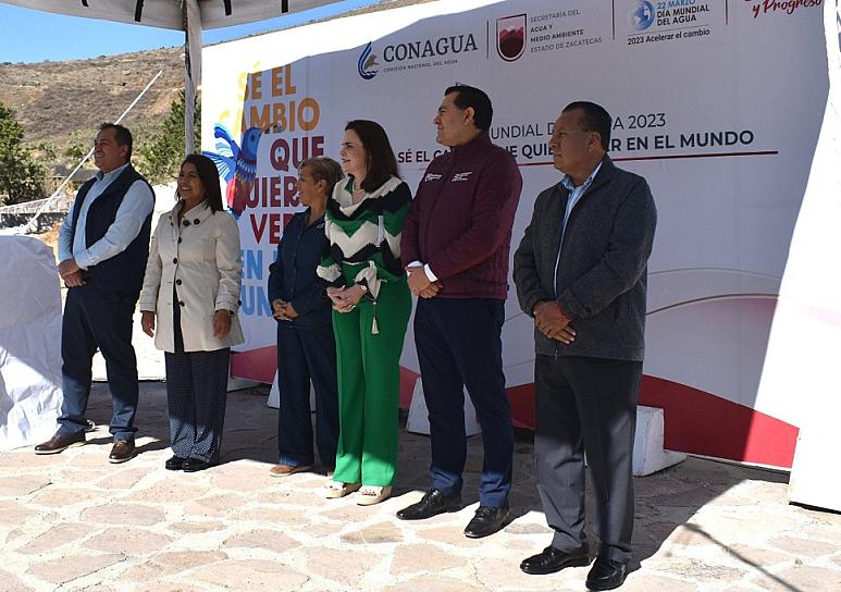 CONMEMORAN GOBIERNO DE ZACATECAS DÍA MUNDIAL DEL AGUA