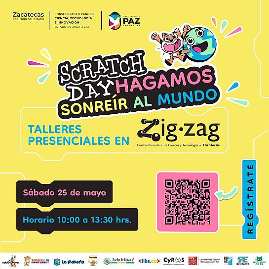 CONMEMORARÁ ZIGZAG EL SCRATCH DAY CON TALLERES