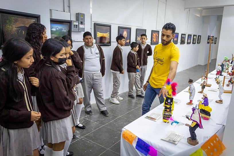 CONOCEN ALUMNOS DE SECUNDARIA EL MUSEO "LA ESTACIÓN"