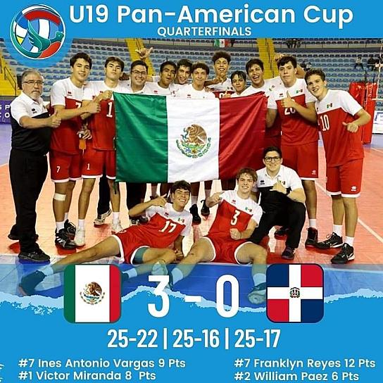 CON SELECCIONADOS ZACATECANOS, MÉXICO OBTIENE PASE AL MUNDIAL DE VOLEIBOL SUB-19