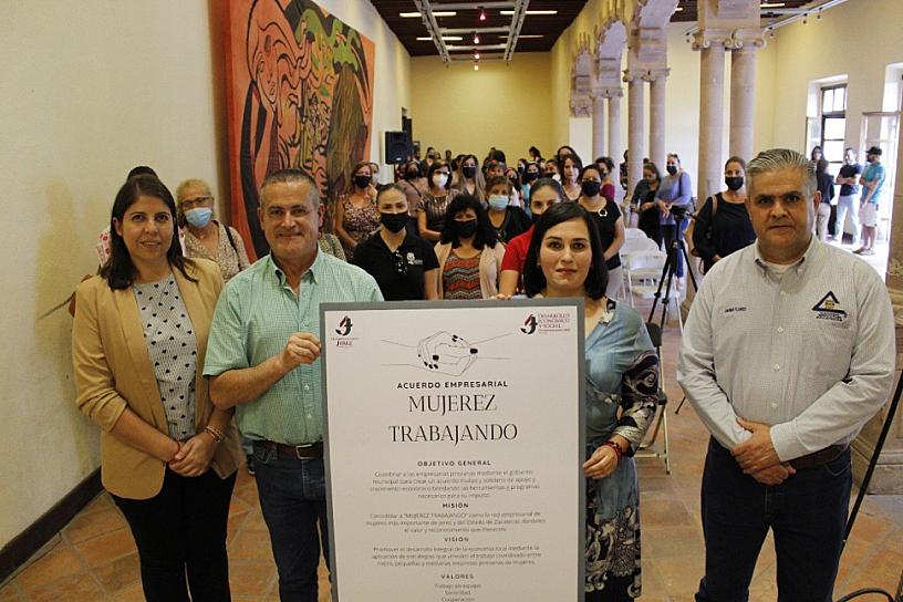 CONSOLIDAN PROYECTO ‘MUJEREZ TRABAJANDO’
