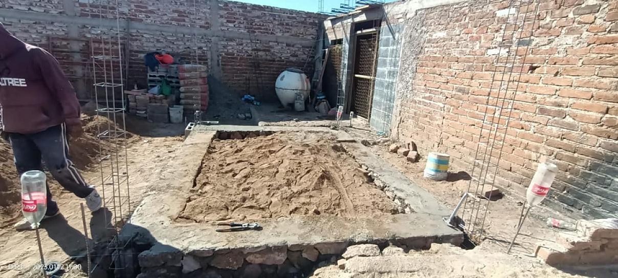 CONSTRUYEN 22 HABITACIONES PARA FAMILIAS VULNERABLES