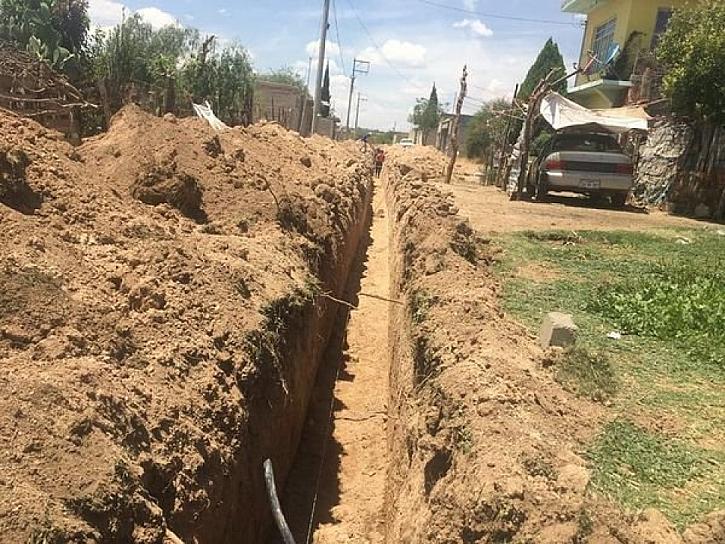 CONSTRUYEN RED DE DRENAJE EN COMUNIDAD DE RÍO GRANDE 