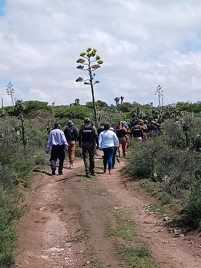 CONTINÚA BÚSQUEDA DE DESAPARECIDOS EN TERRITORIO ZACATECANO