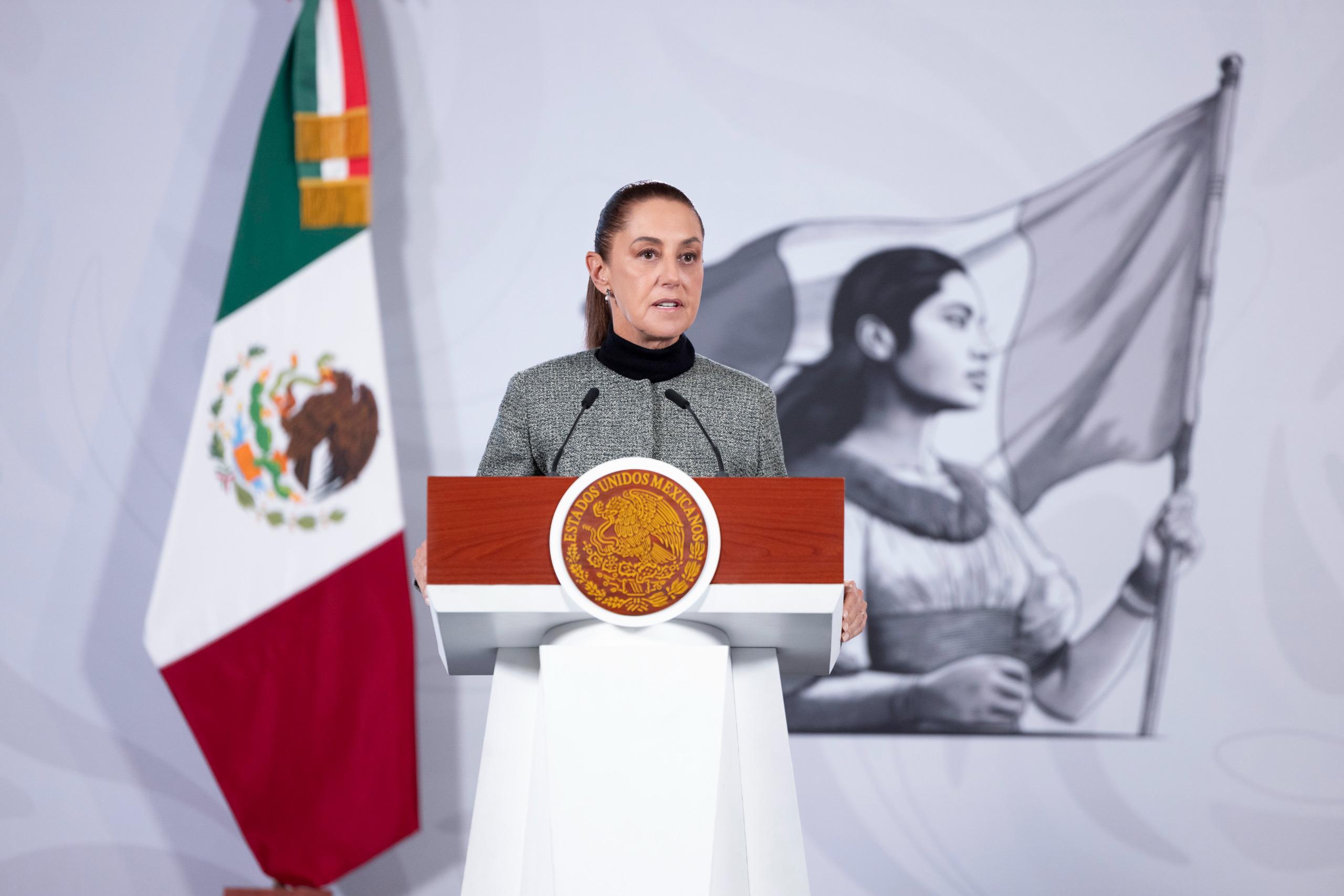 Garantiza Sheinbaum atención a víctimas tras descarrilamiento del Tren Interoceánico