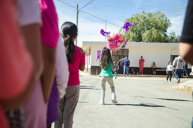 Continúan las posadas navideñas en colonias y comunidades de Guadalupe 