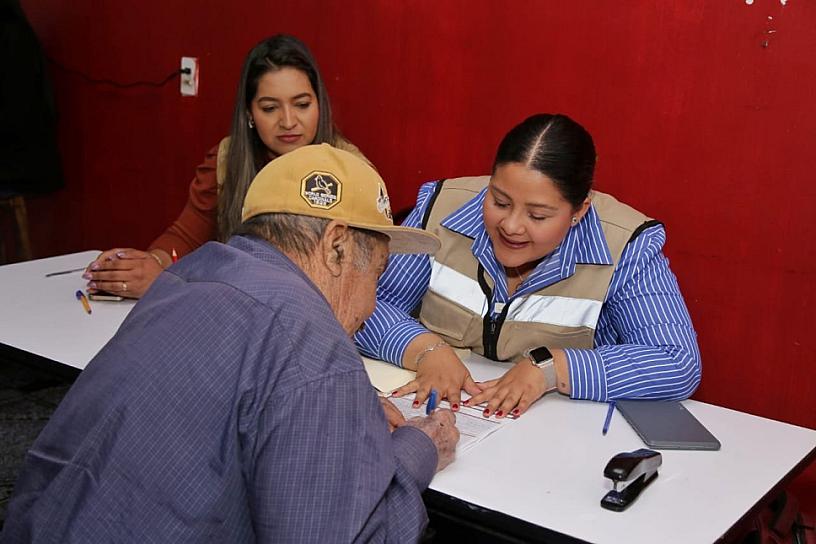 Continúan registros para Pensiones del Bienestar en todo el estado 