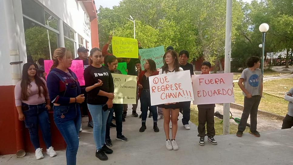 Continúa protesta en el CARBox en Fresnillo