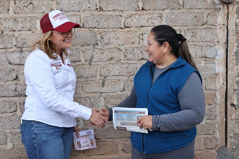 CONTINÚA VERO DÍAZ CON BRIGADAS DE LA ESPERANZA