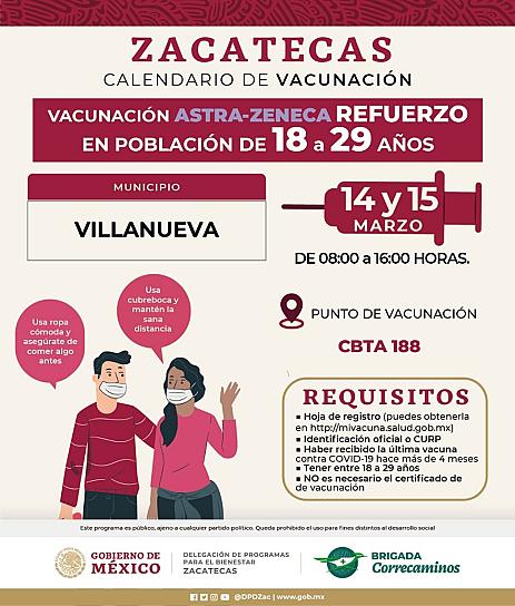  CONTINUA JORNADA DE VACUNACIÓN DE REFUERZO EN MUNICIPIOS