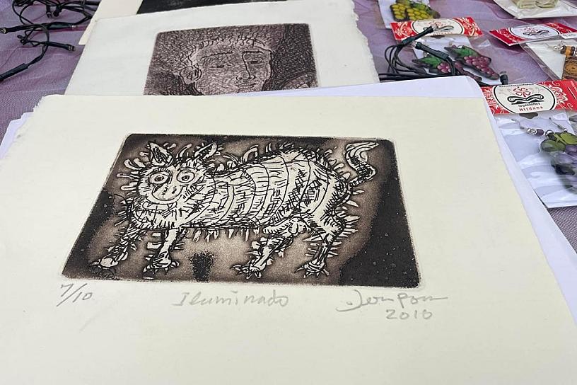 CONTINUARÁ TALLER DE GRABADO EN AGUAFUERTE